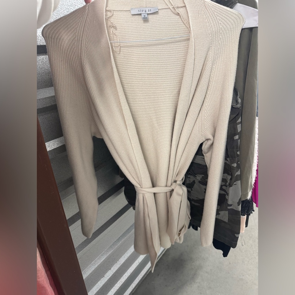 Tan Cardigan